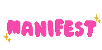 Manifest Mani Sticker