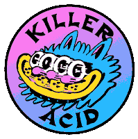 Cat Logo Sticker by Killer Acid