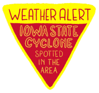 Iowa State Cyclones Sticker by Iowa State University Foundation