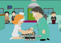 butters stotch doctor GIF by South Park 