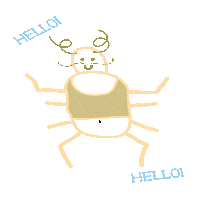 DianaGysevskaya hello bug gusevskaya Sticker