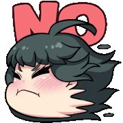 Emoji No Sticker by Jin