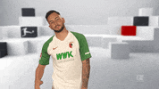 Fc Augsburg Football GIF by Bundesliga