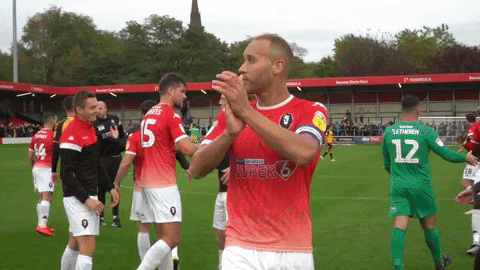 SalfordCityFC giphyupload home clap applaud GIF