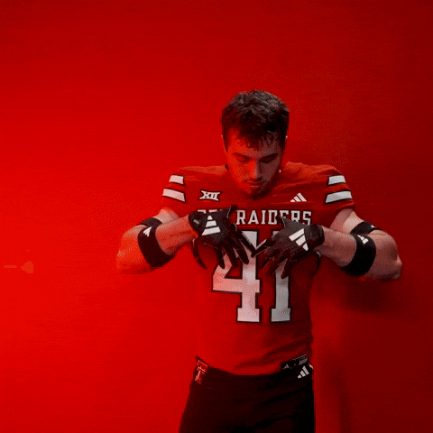 Brock Golwas GIF by Texas Tech Football