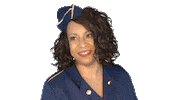 ComedianHollyLogan travel laughing comic flight Sticker