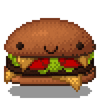 Burger Sandwich Sticker