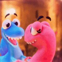 Swooning Romantic Film GIF by Claynosaurz