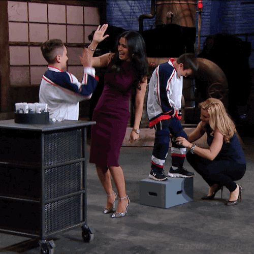 high five dragons' den GIF by CBC