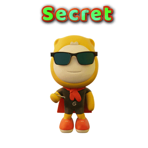 Zip It Up Top Secret Sticker by Gumazing