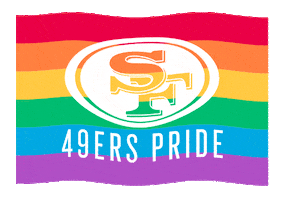 Football Sport Sticker by San Francisco 49ers