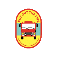Put Out The Fire Sticker by 119reo