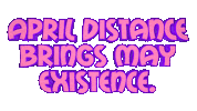 Happy April Sticker by OpticalArtInc.