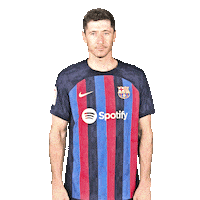 Robert Lewandowski Sport Sticker by FC Barcelona
