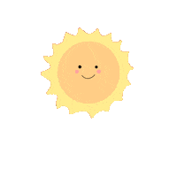 Good Morning Sun Sticker