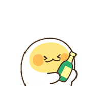 Happy Champagne Sticker