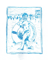 Art Beach GIF by Arielgif