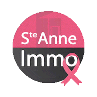 Octobre Rose Sticker by Sainte Anne Immo