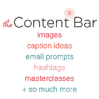 Social Media Hashtag Sticker by The Content Bar