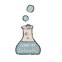 lettersfromaileen study lab research aileen Sticker