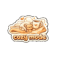 Relaxing Locked In Sticker by Flowpio