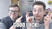 fingers crossed good luck GIF by Andrew and Pete