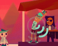 dishbug fire surprised performance crash GIF