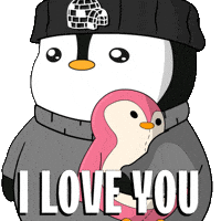 Stay Safe I Love You GIF by Pudgy Penguins