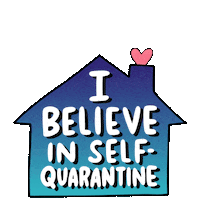 Stay Home Sticker by Sarah The Palmer