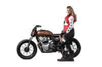 Flat Track Racing Sticker by Royal Enfield NA
