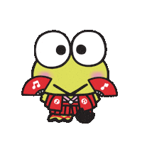 Frog Sticker by Sanrio