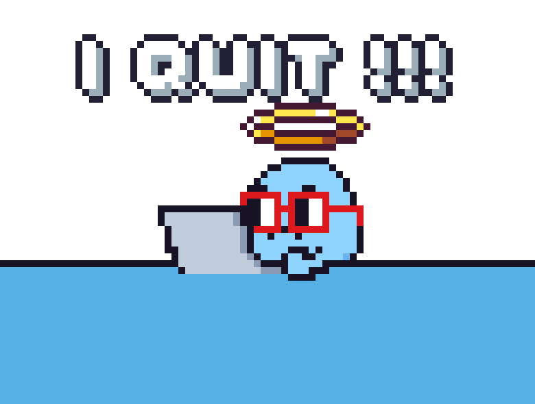 Frustrated Pixel Art Sticker by Potatozzz by 9GAG