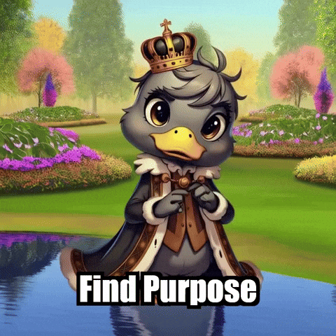 Wisdom Purpose GIF by sirduckbeth
