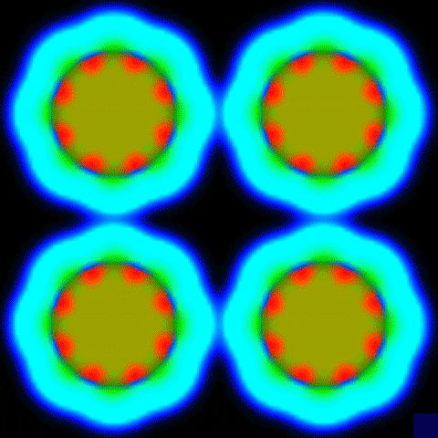 The Blue Square Animation GIF by The Handsome Monkey King