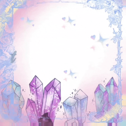 Hurricane_Freya magic sparkles magical crystals GIF