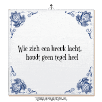 Humor Wijsheid Sticker by Tegelspreuken.nl