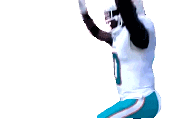 Flipping Miami Dolphins Sticker by NFL
