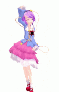 Char17x dance touhou 2hu satori GIF