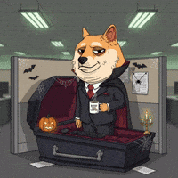 Shiba Inu Halloween GIF by Doge Pound