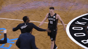 celebrate lets go GIF by NBA