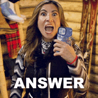 Pick Up Answer GIF by GIPHY IRL