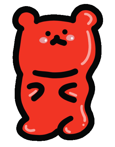 Gummybear Sticker by Playbear520