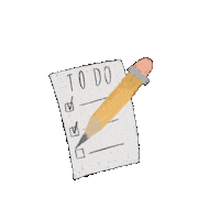 To Do List Drawing Sticker by artnis