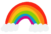 Rainbow Sticker by Gym Le Vestiaire