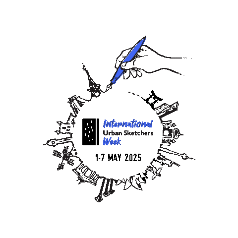 Uskweek2025 Sticker by Urban Sketchers