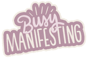 Manifest Mindset Sticker by Manifestation Babe
