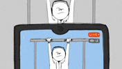 Workout Pull Up GIF by CC0 Studios