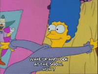 Season 2 Snow GIF by The Simpsons