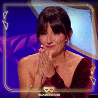 Davina Mccall Clap GIF by The Masked Singer UK