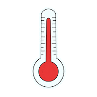 Thermometer Sticker